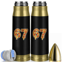 Funny 67 Pizza Lover Bullet Tumbler Six Seven Gen Alpha Slang - Wonder Print Shop