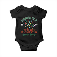 Funny Christmas Griswold Exterior Illumination Baby Onesie Ask For Sparky Xmas Movie - Wonder Print Shop