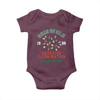 Funny Christmas Griswold Exterior Illumination Baby Onesie Ask For Sparky Xmas Movie - Wonder Print Shop