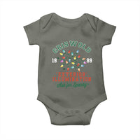 Funny Christmas Griswold Exterior Illumination Baby Onesie Ask For Sparky Xmas Movie - Wonder Print Shop