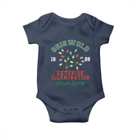 Funny Christmas Griswold Exterior Illumination Baby Onesie Ask For Sparky Xmas Movie - Wonder Print Shop