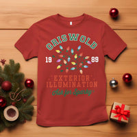 Funny Christmas Griswold Exterior Illumination T Shirt Ask For Sparky Xmas Movie - Wonder Print Shop