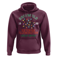 Funny Christmas Griswold Exterior Illumination Hoodie Ask For Sparky Xmas Movie - Wonder Print Shop