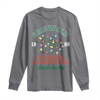 Funny Christmas Griswold Exterior Illumination Long Sleeve Shirt Ask For Sparky Xmas Movie - Wonder Print Shop
