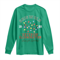 Funny Christmas Griswold Exterior Illumination Long Sleeve Shirt Ask For Sparky Xmas Movie - Wonder Print Shop
