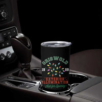 Funny Christmas Griswold Exterior Illumination Tumbler Cup Ask For Sparky Xmas Movie - Wonder Print Shop