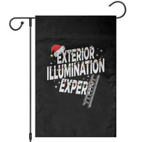 Funny Christmas Exterior Illumination Expert Garden Flag Xmas Lights Decorator - Wonder Print Shop