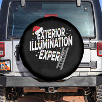 Funny Christmas Exterior Illumination Expert Spare Tire Cover Xmas Lights Decorator - Wonder Print Shop
