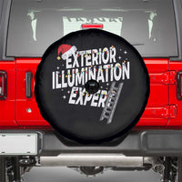Funny Christmas Exterior Illumination Expert Spare Tire Cover Xmas Lights Decorator - Wonder Print Shop