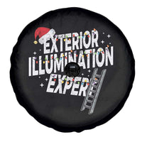 Funny Christmas Exterior Illumination Expert Spare Tire Cover Xmas Lights Decorator - Wonder Print Shop