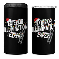 Funny Christmas Exterior Illumination Expert 4 in 1 Can Cooler Tumbler Xmas Lights Decorator - Wonder Print Shop