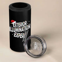 Funny Christmas Exterior Illumination Expert 4 in 1 Can Cooler Tumbler Xmas Lights Decorator - Wonder Print Shop