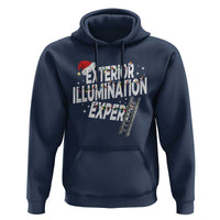 Funny Christmas Exterior Illumination Expert Hoodie Xmas Lights Decorator - Wonder Print Shop