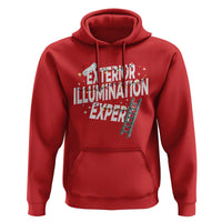 Funny Christmas Exterior Illumination Expert Hoodie Xmas Lights Decorator - Wonder Print Shop