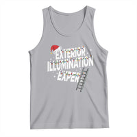 Funny Christmas Exterior Illumination Expert Tank Top Xmas Lights Decorator - Wonder Print Shop