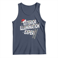 Funny Christmas Exterior Illumination Expert Tank Top Xmas Lights Decorator - Wonder Print Shop