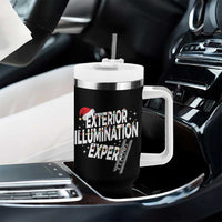 Funny Christmas Exterior Illumination Expert Tumbler With Handle Xmas Lights Decorator - Wonder Print Shop