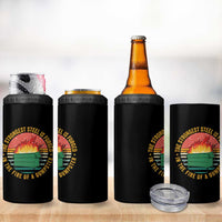 Funny Lil Dumpster Fire 4 in 1 Can Cooler Tumbler The Strongest Steel Is Forged In The Fire Of A Dumpster - Wonder Print Shop