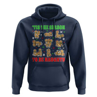 Funny Xmas Tis The Season To Be Naughty Hoodie Xmas Adult Humor Gingerbread - Wonder Print Shop