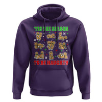 Funny Xmas Tis The Season To Be Naughty Hoodie Xmas Adult Humor Gingerbread - Wonder Print Shop