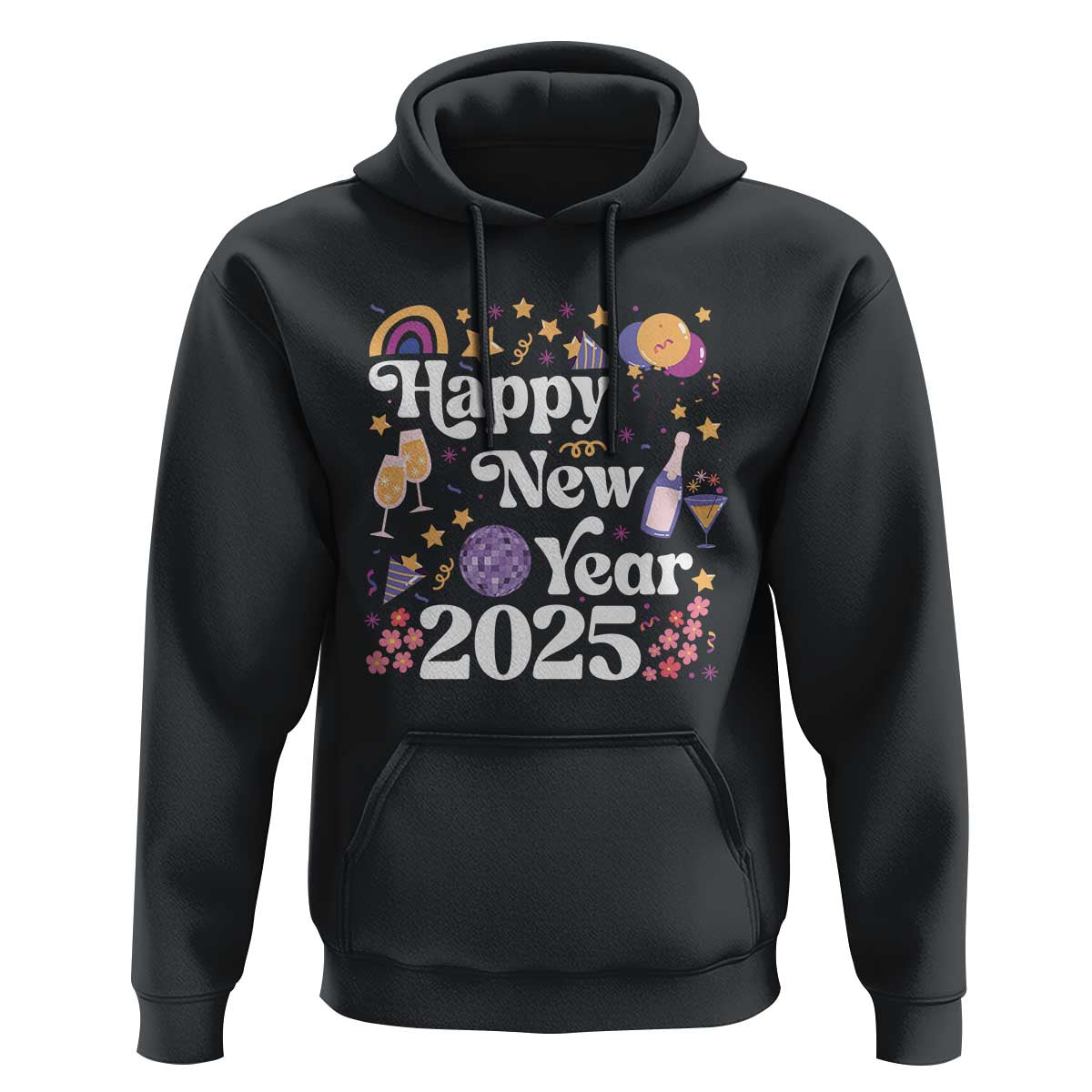 Happy New Year 2025 Hoodie Cute New Year's Eve Party