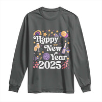 Happy New Year 2025 Long Sleeve Shirt Cute New Year's Eve Party