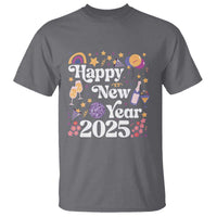 Happy New Year 2025 T Shirt Cute New Year's Eve Party - Wonder Print Shop