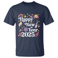 Happy New Year 2025 T Shirt Cute New Year's Eve Party - Wonder Print Shop