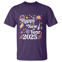 Happy New Year 2025 T Shirt Cute New Year's Eve Party - Wonder Print Shop