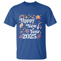 Happy New Year 2025 T Shirt Cute New Year's Eve Party - Wonder Print Shop