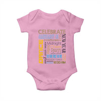 Happy New Year 2025 Baby Onesie New Year's Eve Activities