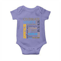 Happy New Year 2025 Baby Onesie New Year's Eve Activities