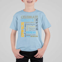 Happy New Year 2025 T Shirt For Kid New Year's Eve Activities - Wonder Print Shop