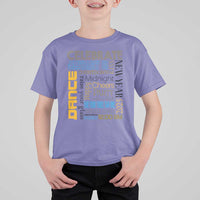 Happy New Year 2025 T Shirt For Kid New Year's Eve Activities - Wonder Print Shop