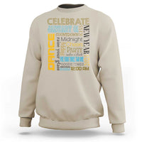 Happy New Year 2025 Sweatshirt New Year's Eve Activities - Wonder Print Shop