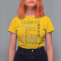 Happy New Year 2025 T Shirt For Women New Year's Eve Activities - Wonder Print Shop