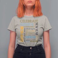 Happy New Year 2025 T Shirt For Women New Year's Eve Activities - Wonder Print Shop