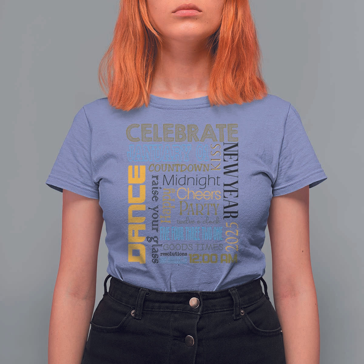 Happy New Year 2025 T Shirt For Women New Year's Eve Activities - Wonder Print Shop