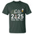 Hello 2025 Happy New Year T Shirt Snowman Firework New Year's Eve - Wonder Print Shop