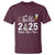 Hello 2025 Happy New Year T Shirt Snowman Firework New Year's Eve - Wonder Print Shop