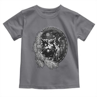 Funny Yule Black Cat Mistletoe Jolakotturinn Toddler T Shirt