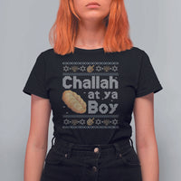 Funny Hanukkah T Shirt For Women Challah At Ya Boy Jewish Holiday - Wonder Print Shop