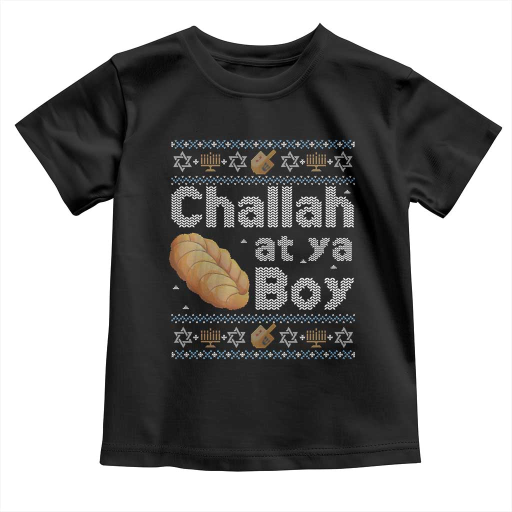 Funny Hanukkah Toddler T Shirt Challah At Ya Boy Jewish Holiday