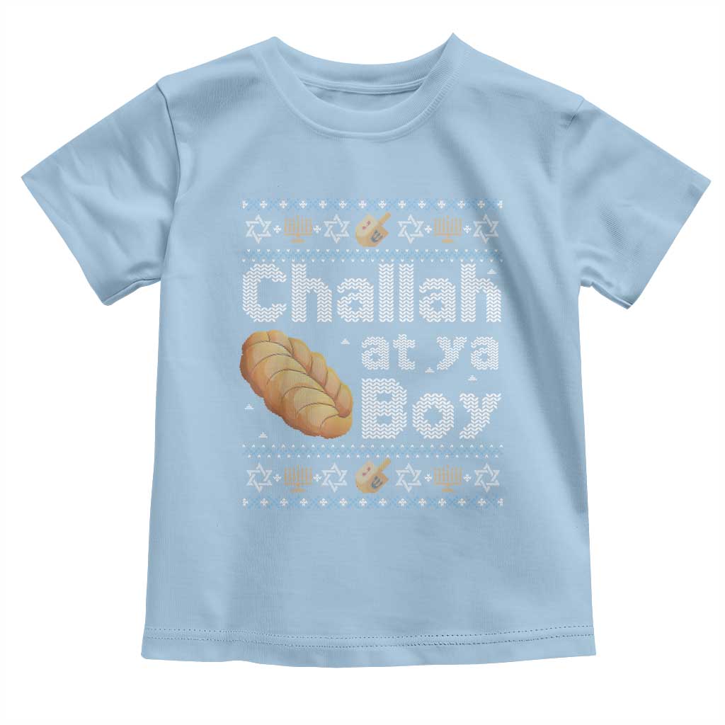 Funny Hanukkah Toddler T Shirt Challah At Ya Boy Jewish Holiday
