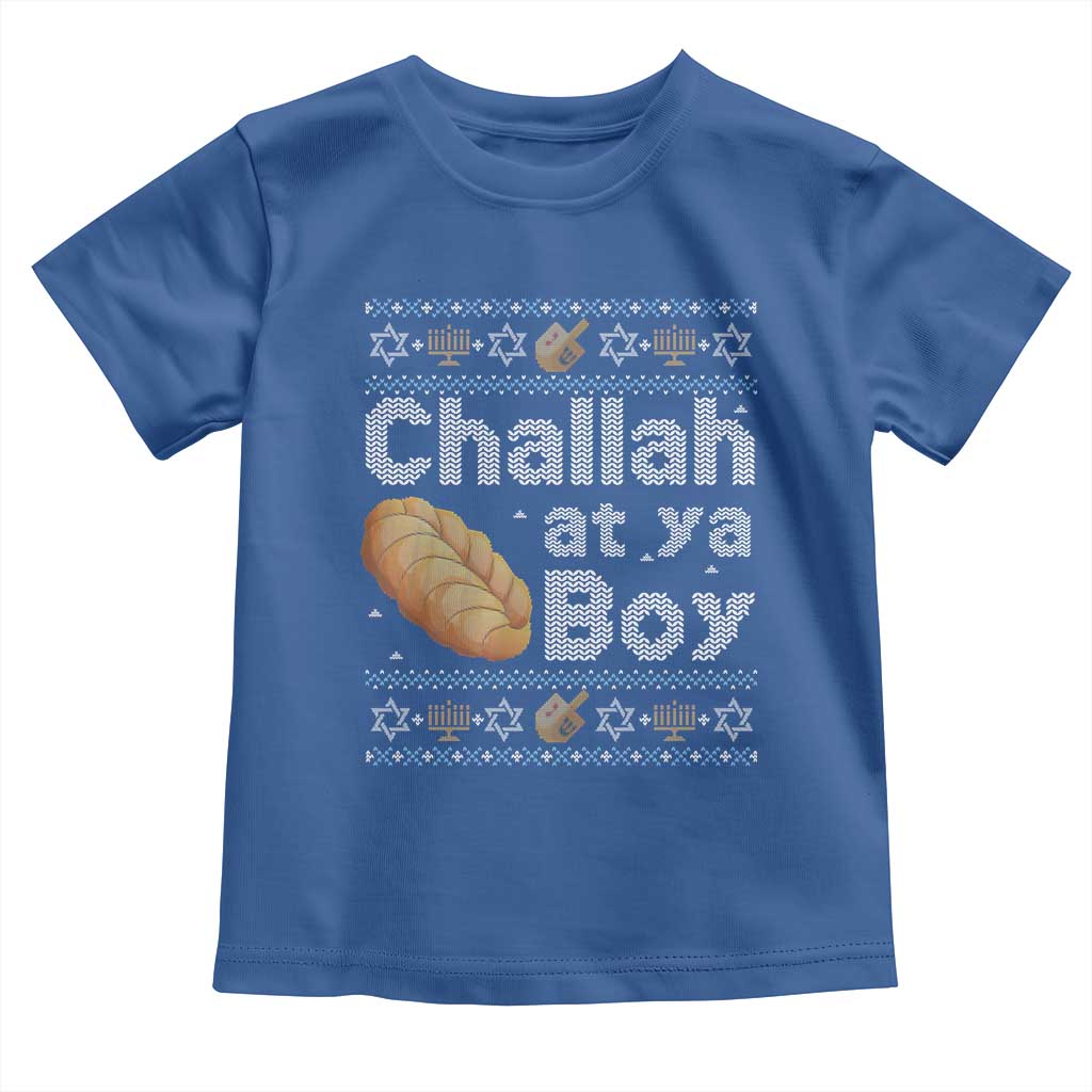 Funny Hanukkah Toddler T Shirt Challah At Ya Boy Jewish Holiday