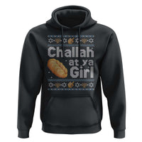 Funny Hanukkah Hoodie Challah At Ya Girl Jewish Holiday