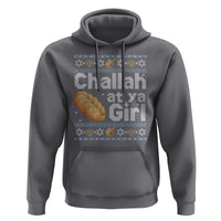 Funny Hanukkah Hoodie Challah At Ya Girl Jewish Holiday