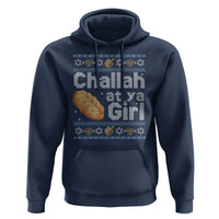 Funny Hanukkah Hoodie Challah At Ya Girl Jewish Holiday