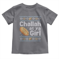 Funny Hanukkah Toddler T Shirt Challah At Ya Girl Jewish Holiday