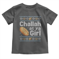 Funny Hanukkah Toddler T Shirt Challah At Ya Girl Jewish Holiday